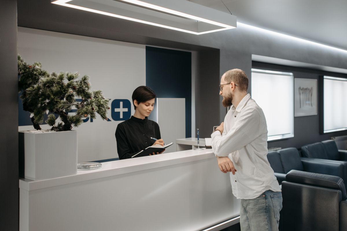 Office Reception Desk